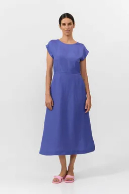 SUITE13LAB SUITE13LAB Damen vegan Kleid Tinto Mittelblau – Produktbild 1 von 1