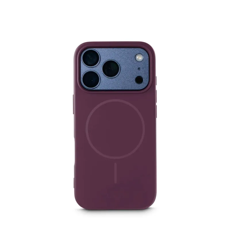 Hama Hama Handyhülle "Fantastic Feel" für iPhone 17 Pro/18 Pro, magnetisch, Dunkelrot, – Produktbild 1 von 4