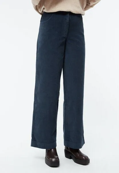 Givn Berlin Givn Berlin Cordhose GBELENA in weiter Passform aus Bio-Baumwolle, Midnight blue, – Produktbild 2 von 4