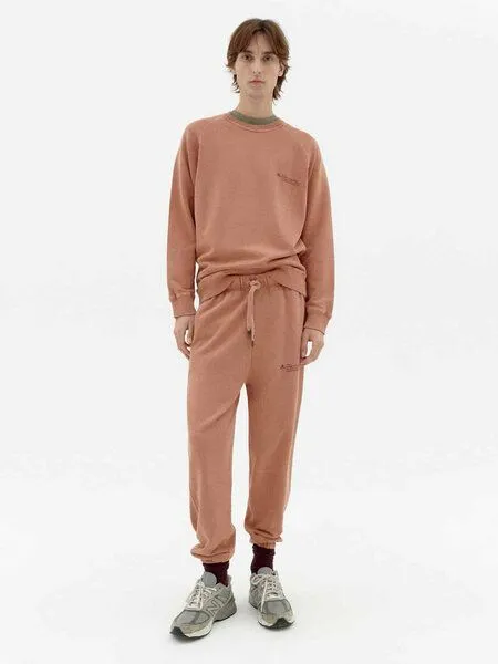 thinking mu thinking mu Sweatshirt mit Rundhalsausschnitt - FTP - aus 100% biologisch angebauter Baumwolle, Achiote (orange), – Produktbild 2 von 4