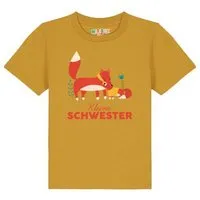 watabout kids watabout.kids T-Shirt Kinder Fuchs Kleine Schwester, Ochre, – Produktbild 1 von 1
