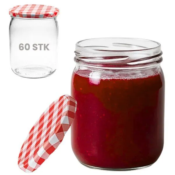 mikken mikken Einmachgläser 540ml mit Schraubdeckel – Produktbild 4 von 8