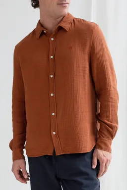TWOTHIRDS TWOTHIRDS Herren vegan Shirt Unyee Coconut Shell Braun – Produktbild 1 von 1