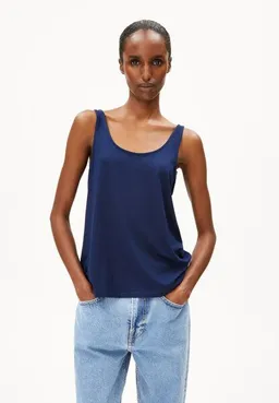 ARMEDANGELS ARMEDANGELS ASHRAANI SOLID Damen Top aus LENZING ECOVERO Viskose Mix – Produktbild 1 von 1