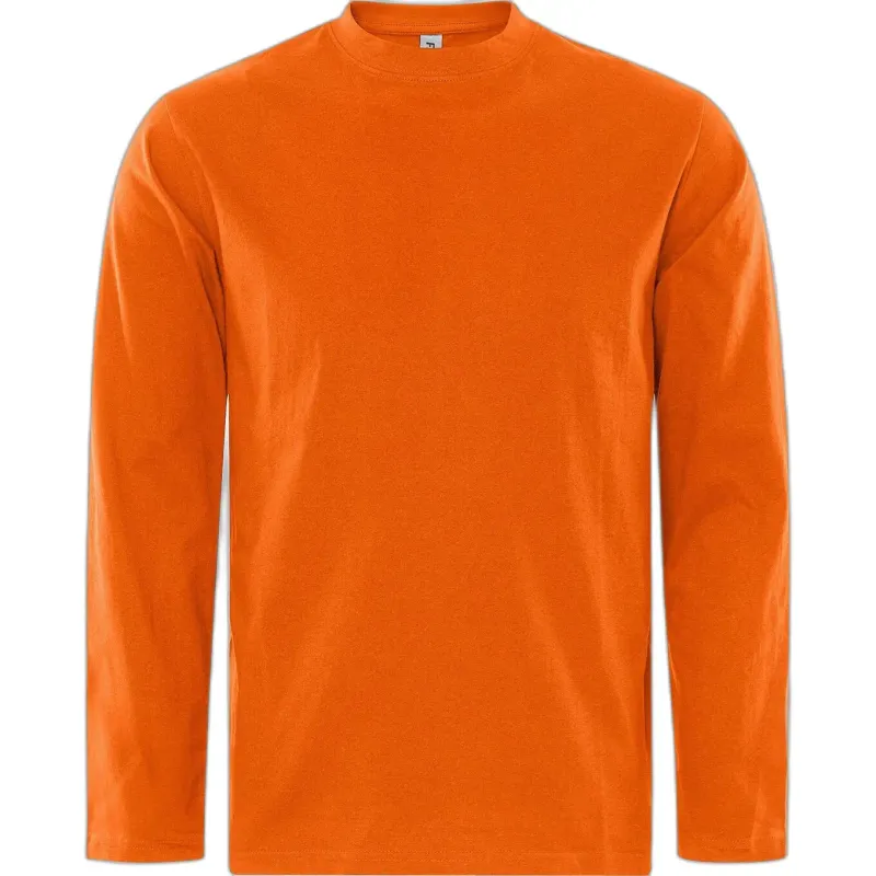 Fristads Langarmshirt Fristads 1914 HSJ, Orange, – Produktbild 1 von 2
