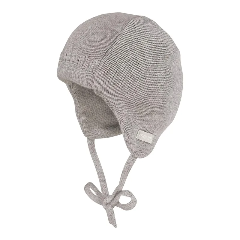 Maximo Maximo Winter-Strickmütze, Grau, – Produktbild 3 von 4