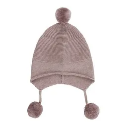 Sense Organics sense-organics Baby Strickmütze *MARCEL* Anthrazit oder Woodrose GOTS | Sense Organics – Produktbild 1 von 1