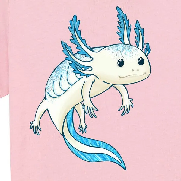 Spangeltangel Spangeltangel Kinder-Sweatshirt "Axolotl", Rosa, – Produktbild 3 von 4
