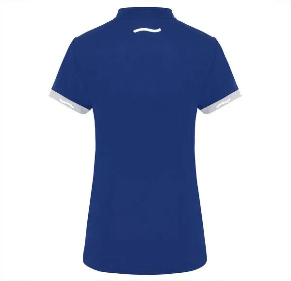 TAO Sportswear TAO Sportswear Atmungsaktives Damen Laufshirt Kanja mit Zip, Blau, – Produktbild 2 von 3