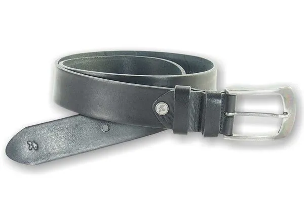 Greenbelts Greenbelts Herren Ledergürtel TYLER, Schwarz, – Produktbild 4 von 5