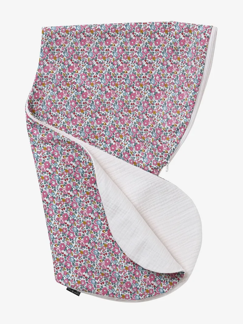 Envie De Fraise Stillkissen aus Musselin mit Liberty-Print ENVIE DE FRAISE hell, Hellrosa, – Produktbild 4 von 4
