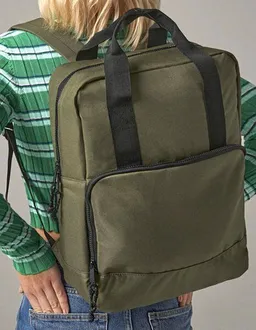 BagBase BagBase Recycled Twin Handle Kühltasche, Rucksack oder Tragetasche Thermo Backpack – Produktbild 1 von 1
