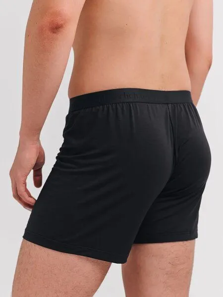 erlich textil erlich textil Light Touch Boxers im 3er Pack, weite Boxershorts aus weichem Modal, made in Europe, Hellblau, – Produktbild 6 von 8