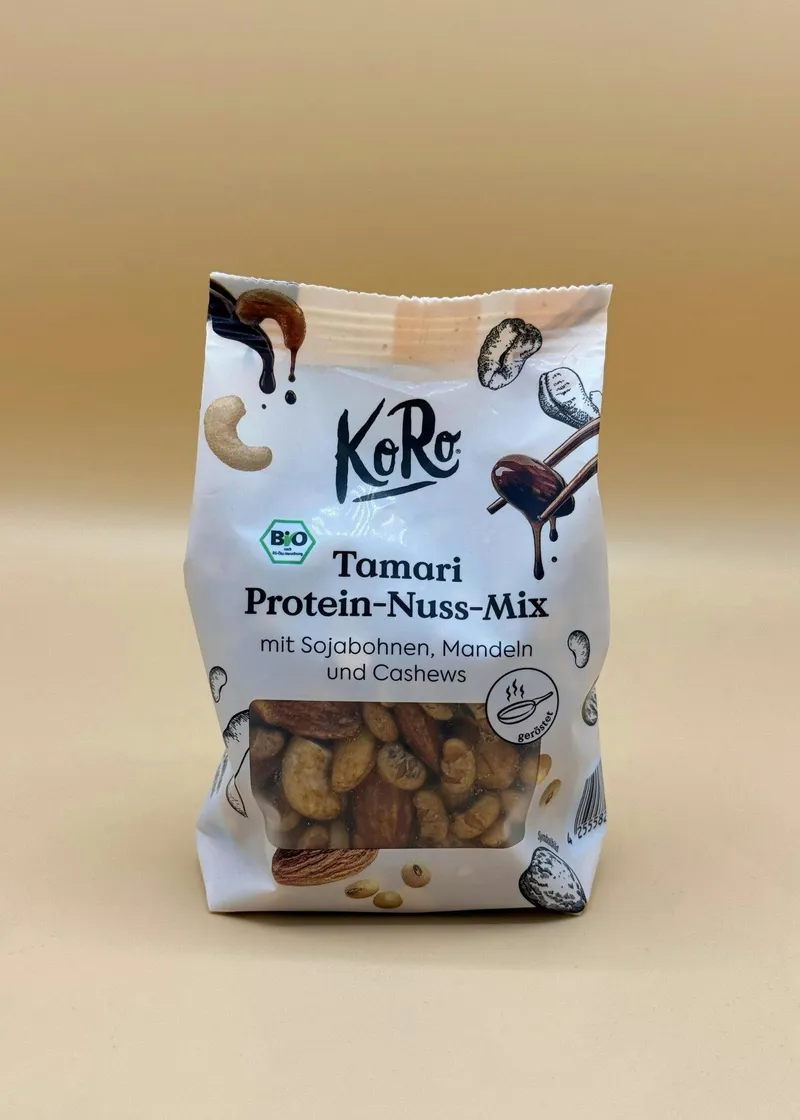 KoRo Gerösteter Bio Protein-Nuss-Mix Tamari 160 g – Produktbild 1 von 1