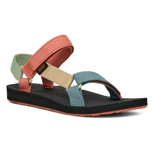 Teva TEVA Vegan Sandale Damen - Original Universal, Dusty (schwarz, pastell-bunt), – Produktbild 1 von 4