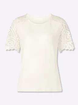 heine Kurzarmshirt ecru – Produktbild 1 von 1