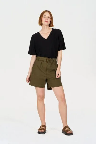 KOMODO Modal T-Shirt Modell: Dhalia, Black, – Produktbild 3 von 4