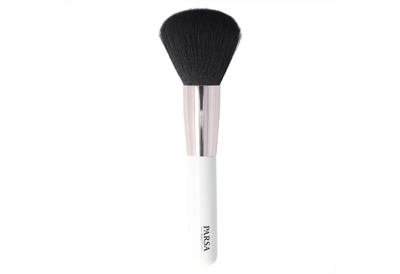 PARSA Beauty Puderpinsel Essential Puderpinsel, sanfte Fixierung für ein ebenmäßiges Finish, Weiß, – Produktbild 1 von 5