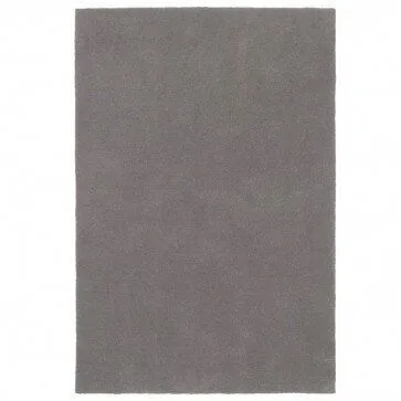 Prolana Prolana Handgefertigter Flor-Teppich "Pure" aus Wolle, Graubraun, – Produktbild 1 von 4