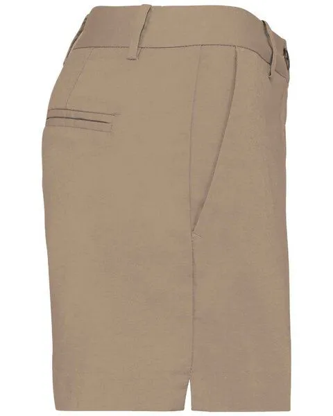 YTWOO YTWOO Damen Bermudashorts aus Bio Baumwolle mit weicher Haptik, Beige, – Produktbild 3 von 4