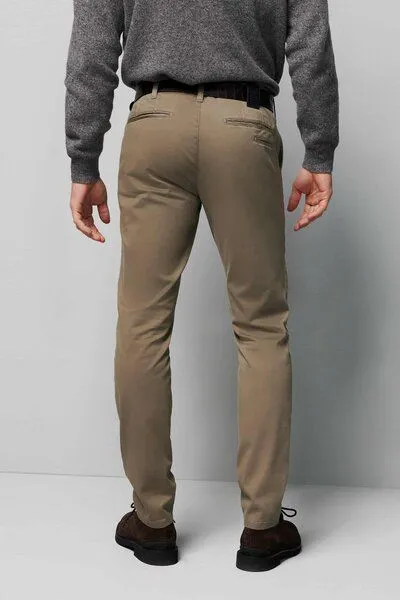 M 5 BY MEYER M 5 BY MEYER Casual Chino Super Stretch, Weiß (taupe), – Produktbild 4 von 5