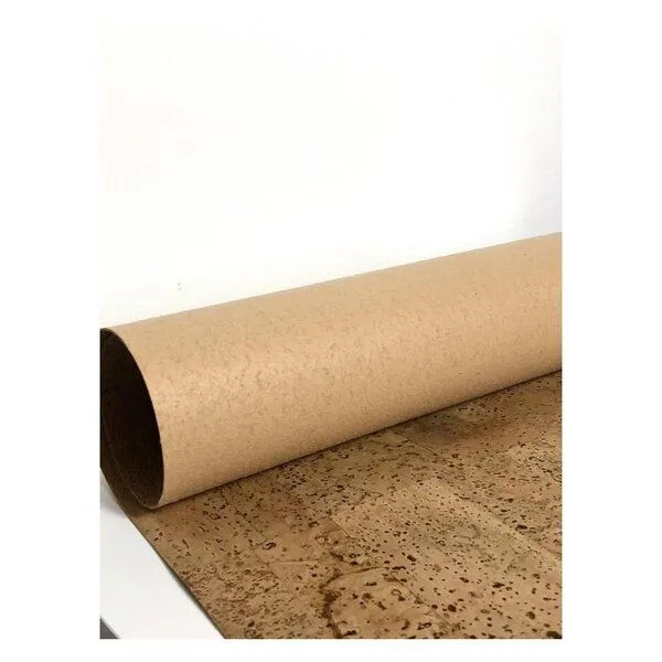 Kork-Deko Kork-Deko Stoff aus Kork (Muster Natur in Beige) m. Trägerstoff aus Baumwolle - 70 cm breit - 4 verschiedene Längen – Produktbild 3 von 4