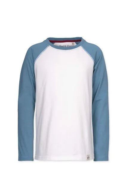 Band of Rascals Band of Rascals Raglan Longsleeve, Aegean-blue-white, – Produktbild 2 von 4