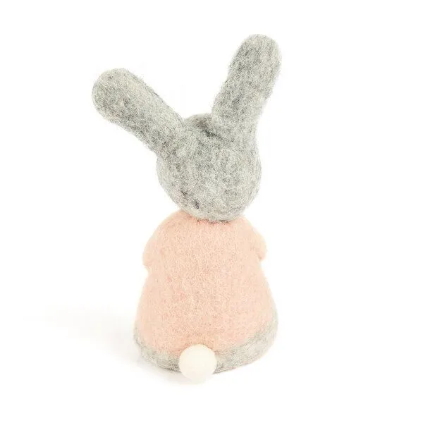short'n'pietz short'n'pietz Handgefilzter Hase aus reiner Schafwolle als Eierwärmer – Produktbild 3 von 3
