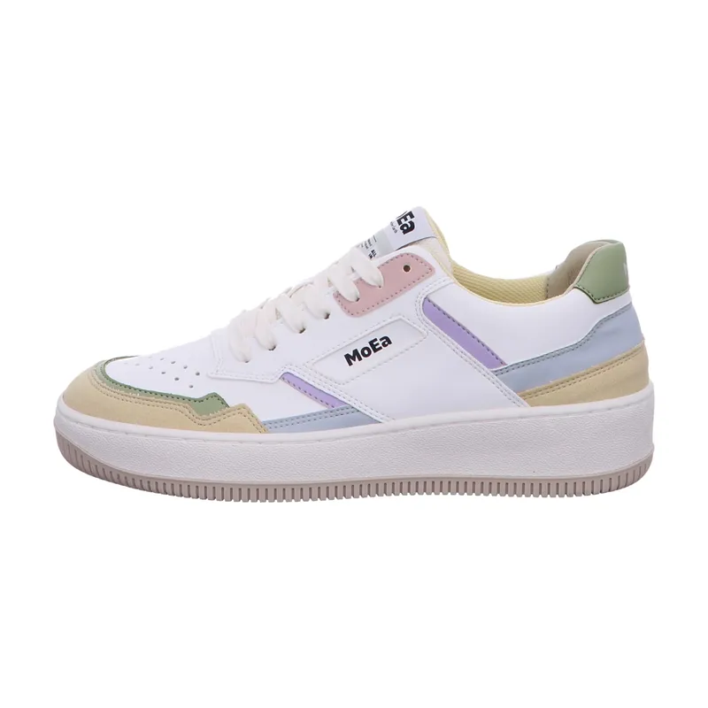 MoEa MoEa Damen Sneaker Low, Weiß, – Produktbild 2 von 4
