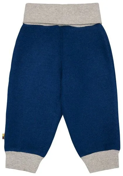 loud + proud loud + proud Babys & Kinder Wollfleece-Hose, GOTS-zertifiziert, Ultramarine(blau), – Produktbild 5 von 6
