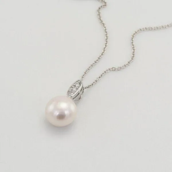 Eppi Eppi Silberner Perlenanhänger mit Diamanten Allaire, Silber, – Produktbild 1 von 4