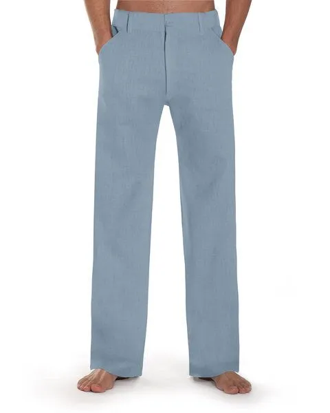 SCHAZAD Leinenhose APPROVAL-SLIM von SCHAZAD, Taubenblau, – Produktbild 1 von 2