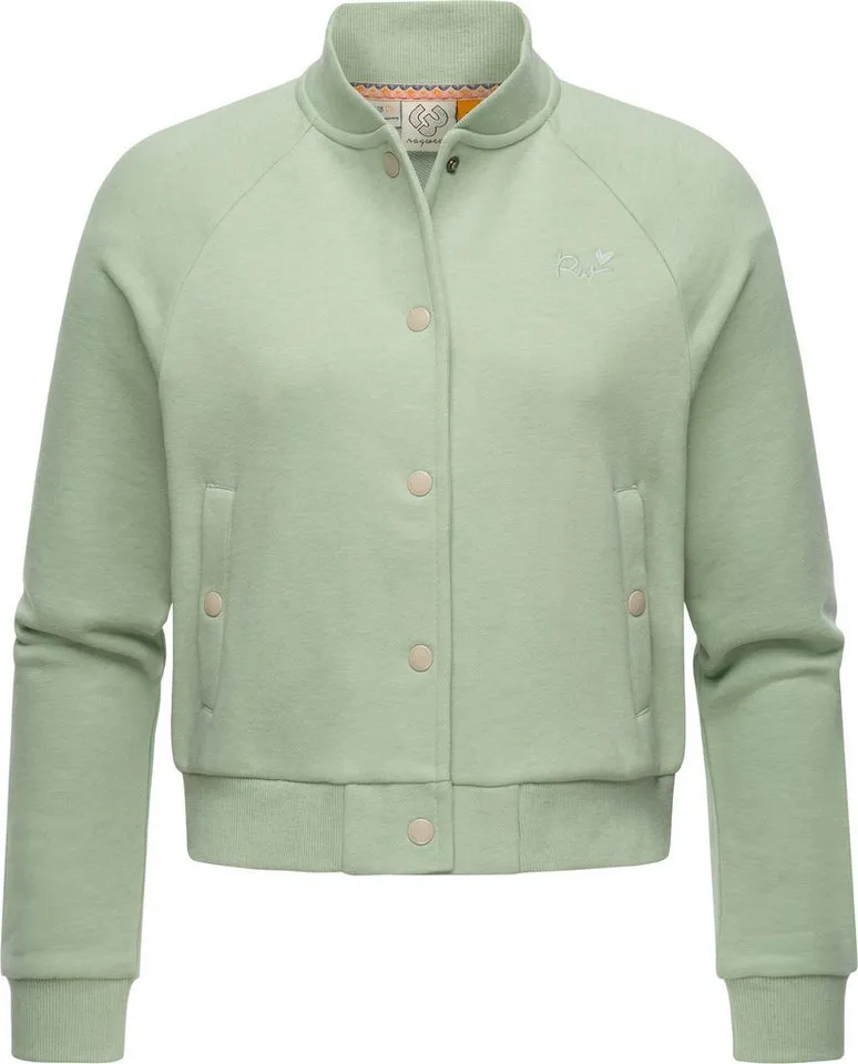 ragwear ragwear Bomberjacke Simonette stylische Damen Collegejacke für den Übergang, Grün, – Produktbild 1 von 3