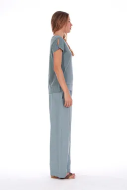 RAVENS VIEW IBIZA RAVENS VIEW IBIZA Damen vegan Top Mila Chinois Grün – Produktbild 1 von 1