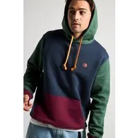Trendsplant Organic Color Block Hoodie Trendsplant Blue – Produktbild 1 von 1