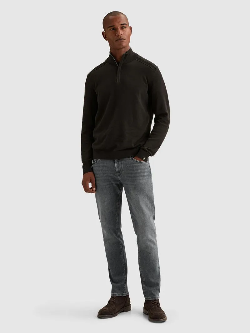 Vanguard Vanguard Pullover Half-Zip Mouline Zwart - Größe XL, Schwarz, – Produktbild 3 von 5