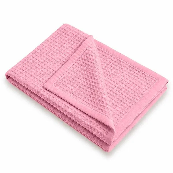 PAPATE PAPATE Bienenwaben-Decke aus Bio-Baum, Rosa, – Produktbild 1 von 4