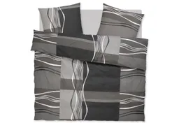 OTTO home Bettwäsche Kelian in Gr. 135x200, 155x220 cm u.a. Bettwäsche-Set mit Baumwolle, Linon, 3 teilig, in verschiedenen Qualitäten, gemusterte Bettwäsche – Produktbild 1 von 1