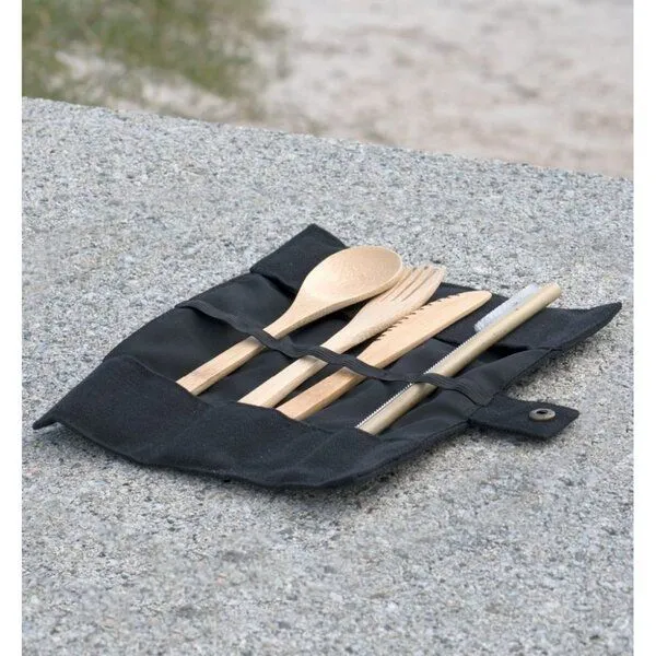 Yummii Yummii Yummii Yummii Bambusbesteck | 4-teilig – Produktbild 2 von 3