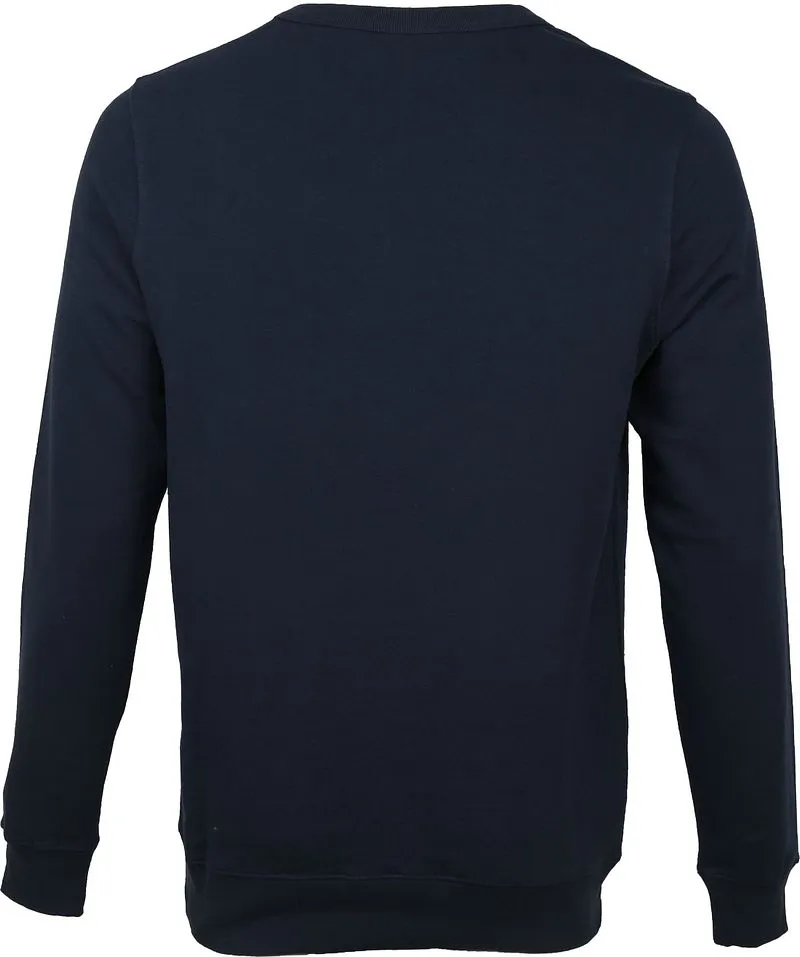 KnowledgeCotton Apparel KnowledgeCotton Apparel Pullover Elm Navy - Größe S, Blau, – Produktbild 1 von 3