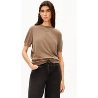 ARMEDANGELS ARMEDANGELS FINE KNIT Damen Strickshirt aus TENCEL Modal Mix, Amberwood, – Produktbild 1 von 1