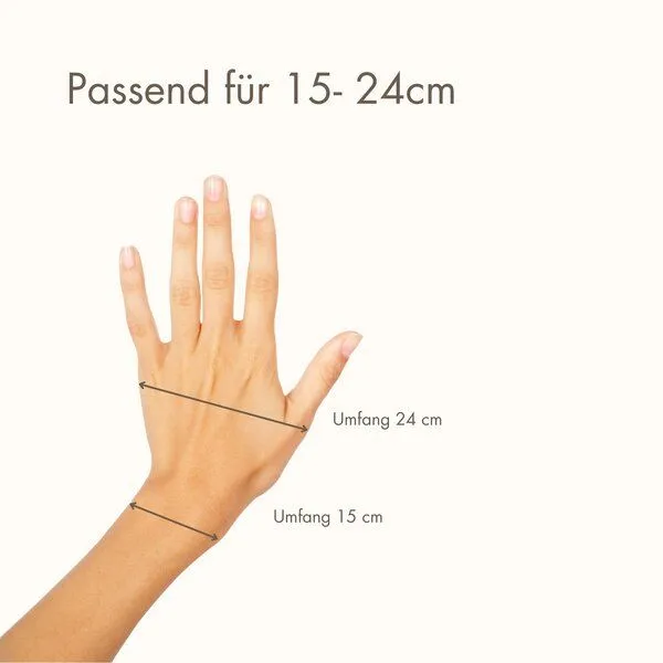 juni juni Grünes Armband "Verdora" - handgemacht in Deutschland – Produktbild 3 von 3