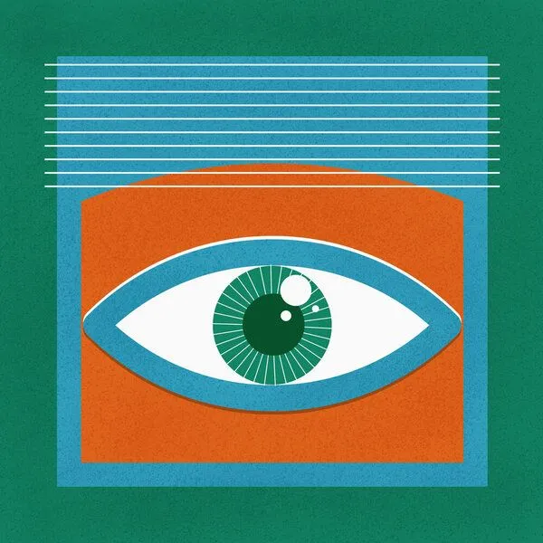 Photocircle Photocircle Poster / Leinwandbild - One Look Is Enough - green eye – Produktbild 1 von 4