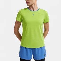 KiiGO Damen Laufshirt - Limepunch Grün – Produktbild 1 von 1
