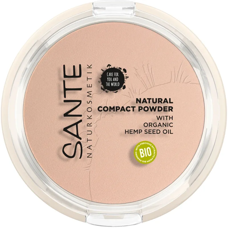 Living Crafts LIVING CRAFTS - SA Nat Compact Powder 01 - (n/a), Nachhaltige Mode, Bio Bekleidung – Produktbild 1 von 1