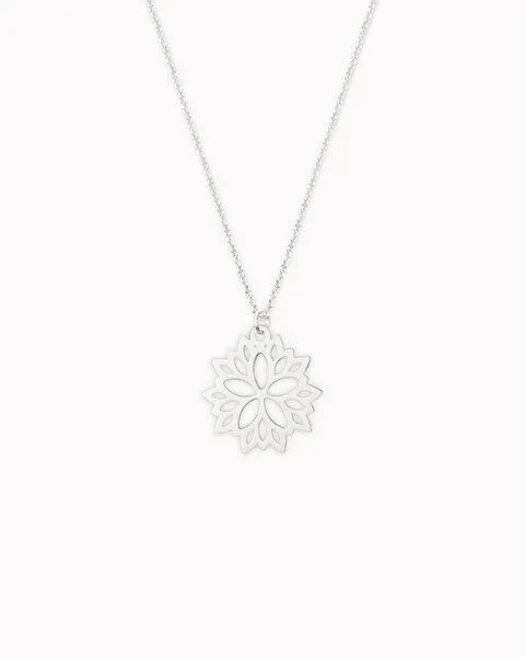 lille mus lille mus Kette 'Blumenstern' 925 Silber, Silber, – Produktbild 2 von 4