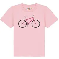 watabout kids watabout.kids T-Shirt Kinder Pink Bike – Produktbild 1 von 1