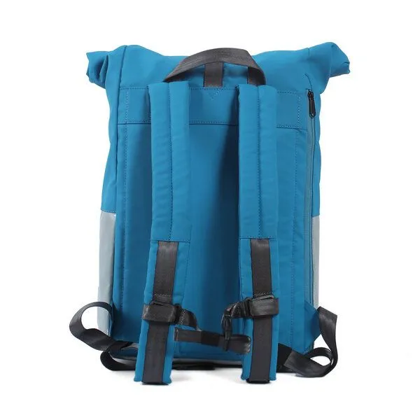 7clouds 7clouds Rolltop-Rucksack Nomo 7.1, Grey-light blue, – Produktbild 3 von 4