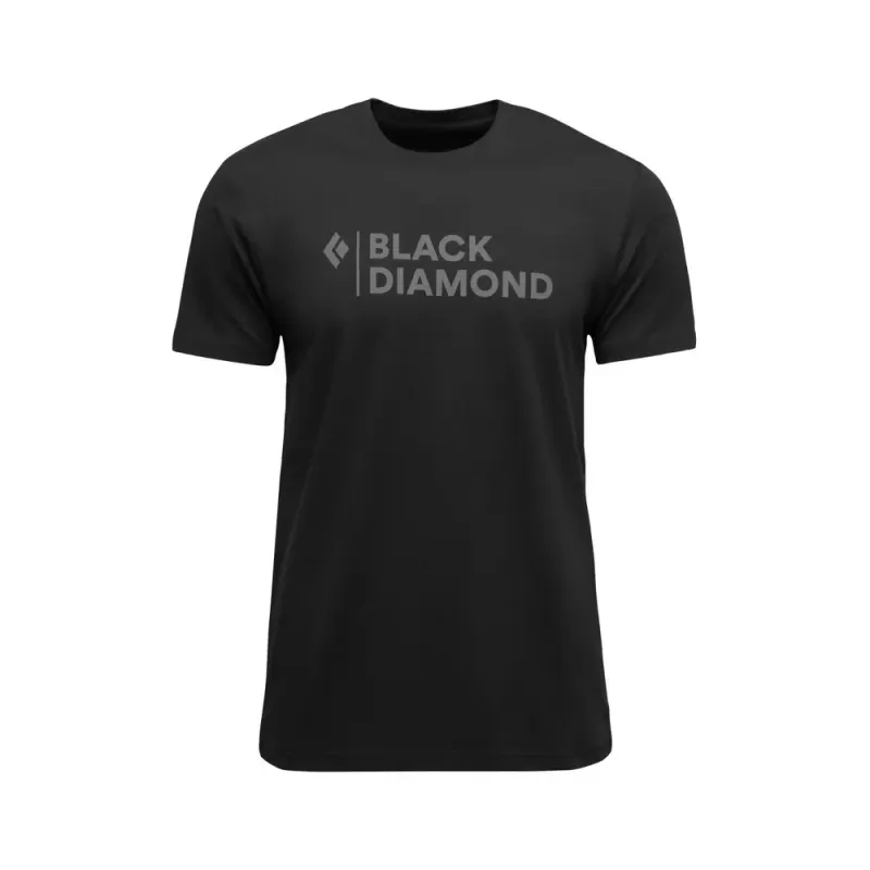 Black Diamond T-Shirt Black Diamond Stacked, Schwarz, – Produktbild 1 von 1