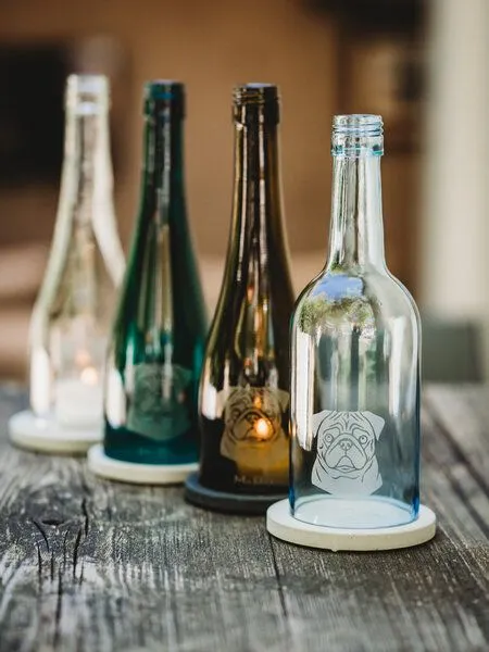 MaBe MaBe Der MOPS Upcycling aus der leeren Flasche, Hellblau, – Produktbild 1 von 4